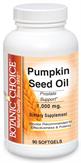 Pumpkin Seed Oil Natural Supplement for Men's Sexual and Prostate Health